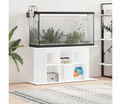 Akvārija Statīvs, Balts, 120X40X60 Cm, Inženierijas Koks Vidaxl