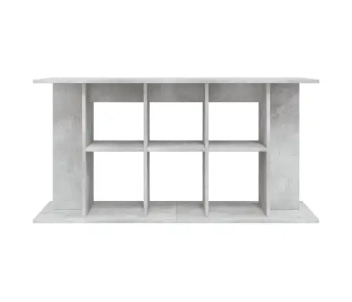 Akvariumo Stovas, Betono Pilkas, 120X40X60cm Inžinerinė Mediena