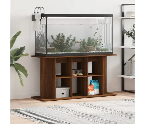 Akvārija Statīvs, Ozolkoka, 120X40X60 Cm, Inženierijas Koks Vidaxl