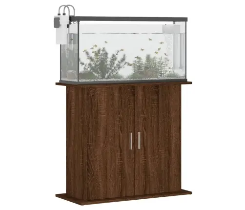 Akvaariumi Alus, Pruun Tamm, 81 X 36 X 73 cm Tehispuit