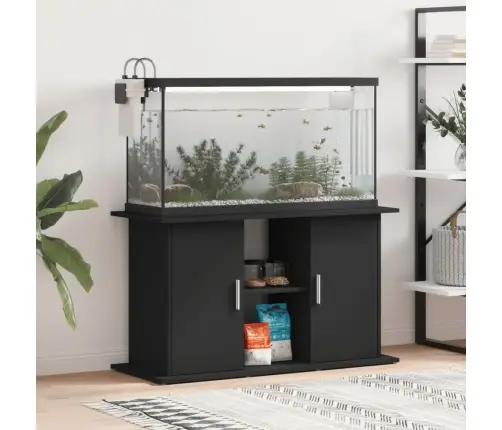 Akvārija Statīvs, Melns, 101X41X58 Cm, Inženierijas Koks Vidaxl