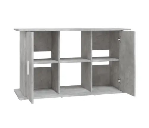 Akvariumo Stovas, Betono Pilkas, 101X41X58cm Inžinerinė Mediena