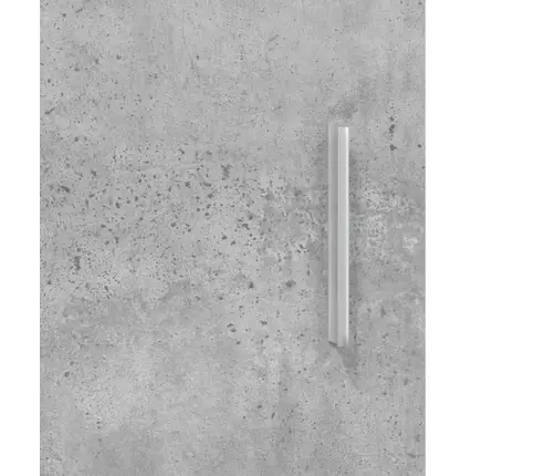 Akvariumo Stovas, Betono Pilkas, 101X41X58cm Inžinerinė Mediena