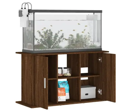 Akvaariumi Alus, Pruun Tamm, 101 X 41 X 58 cm Tehispuit