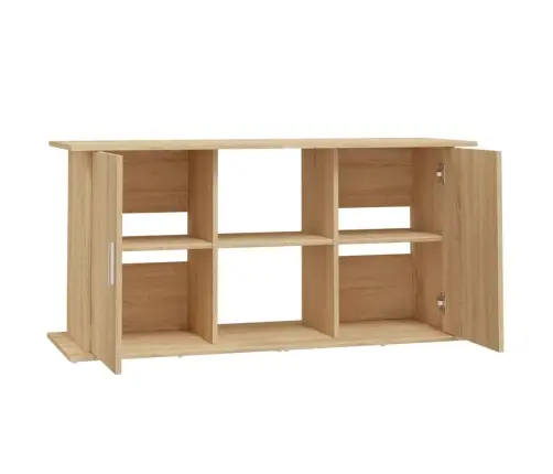 Akvārija Statīvs, Ozolkoka, 121X41X58 Cm, Inženierijas Koks Vidaxl