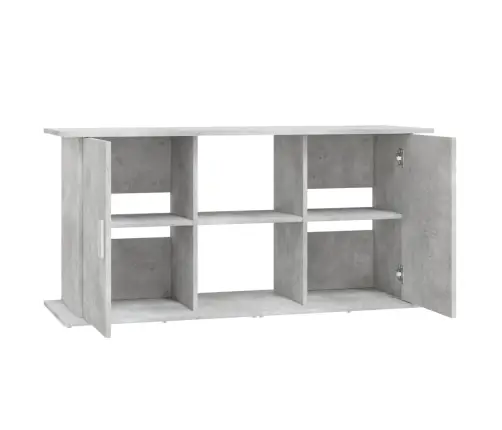 Akvārija Statīvs, Betonpelēks, 121X41X58 Cm, Inženierijas Koks Vidaxl