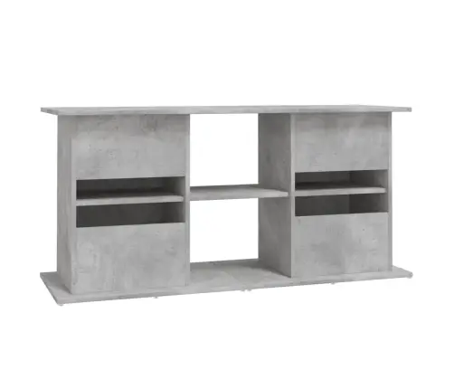 Akvārija Statīvs, Betonpelēks, 121X41X58 Cm, Inženierijas Koks Vidaxl