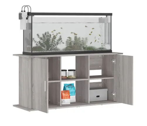 Akvaariumi Alus, Hall Sonoma Tamm, 121 X 41 X 58 cm Tehispuit