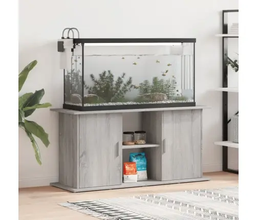 Akvaariumi Alus, Hall Sonoma Tamm, 121 X 41 X 58 cm Tehispuit