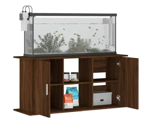 Akvaariumi Alus, Pruun Tamm, 121 X 41 X 58 cm Tehispuit