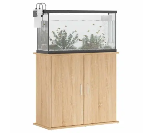 Akvaariumialus Sonoma Tamm 81 X 36 X 73 Cm Töödeldud Puit