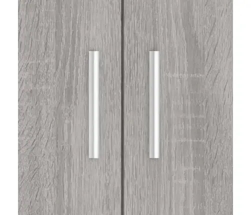 Akvariumo Stovas, Pilkas Ąžuolo, 101X41X58cm Apdirbta Mediena