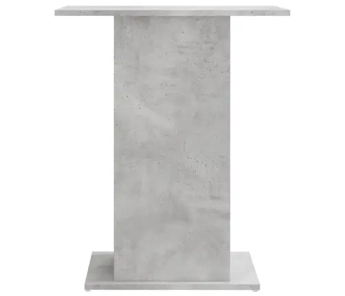 Akvariumo Stovas, Betono Pilkas, 60,5X36X72,5 cm Inžinerinė Mediena