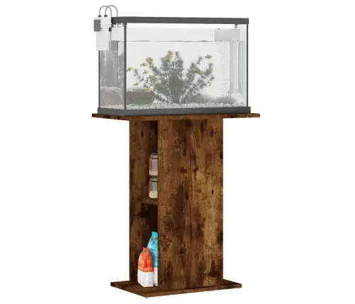 Akvaariumi Alus, Suitsutatud Tamm, 60,5X36X72,5 cm Tehispuit