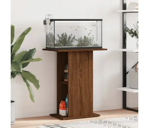 Akvaariumi Alus, Pruun Tamm, 60,5X36X72,5 cm Tehispuit