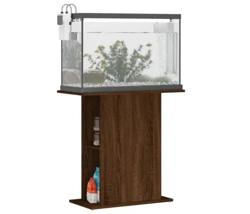 Akvaariumi Alus, Pruun Tamm, 75X36X72,5 cm Tehispuit