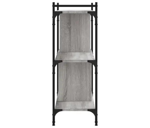 Raamaturiiul 3 Korrust, Hall Sonoma, 76 X 32 X 88 cm Tehispuit Raamaturiiul 3 Korrust, Hall Sonoma, 76 X 32 X 88 cm Tehispuit