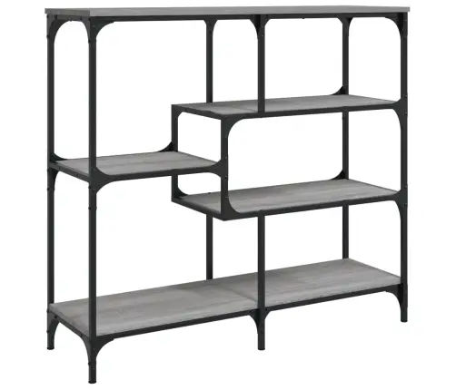 Konsoles Galdiņš, Pelēcīgs, 103X32X95 Cm, Inženierijas Koks Vidaxl