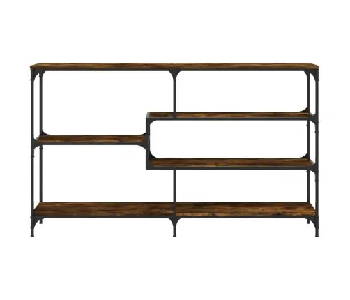 Konsoles Galdiņš, Kvēpināta Ozolkoka, 160X32X95 Cm, Koks Vidaxl