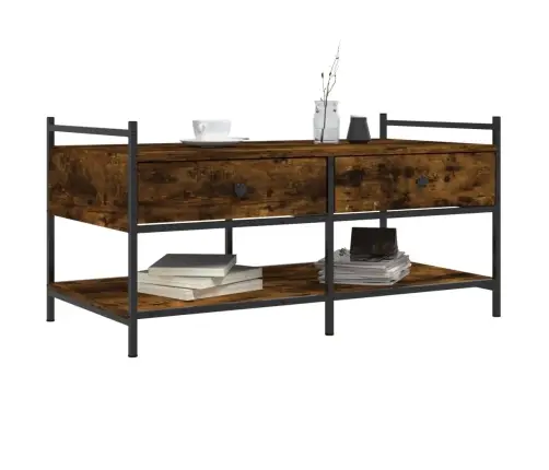 Kafijas Galdiņš, Ozolkoka Krāsa, 99X50X50 Cm, Inženierijas Koks Vidaxl Kafijas Galdiņš, Ozolkoka Krāsa, 99X50X50 Cm, Inženierijas Koks Vidaxl