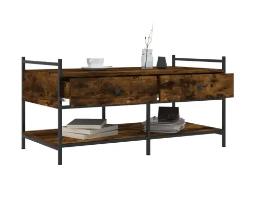 Kafijas Galdiņš, Ozolkoka Krāsa, 99X50X50 Cm, Inženierijas Koks Vidaxl Kafijas Galdiņš, Ozolkoka Krāsa, 99X50X50 Cm, Inženierijas Koks Vidaxl