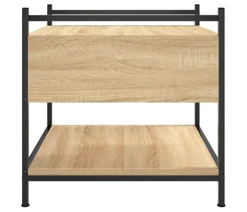 Kafijas Galdiņš, Ozolkoka Krāsa, 50X50X50 Cm, Inženierijas Koks Vidaxl