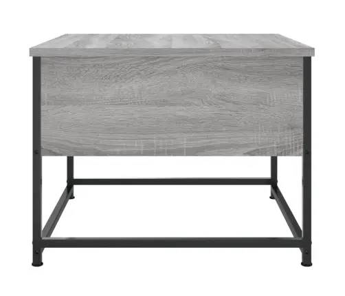 Kafijas Galdiņš, Pelēka Ozola, 51X51X40 Cm, Inženierijas Koks Vidaxl