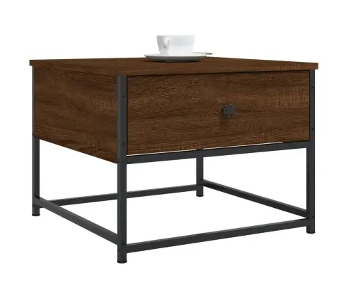 Kohvilaud, Pruun Tamm, 51X51X40 cm Tehispuit