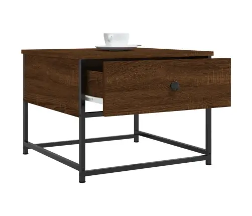 Kohvilaud, Pruun Tamm, 51X51X40 cm Tehispuit