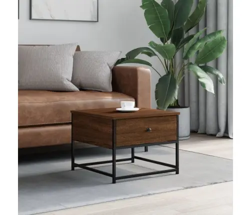 Kohvilaud, Pruun Tamm, 51X51X40 cm Tehispuit