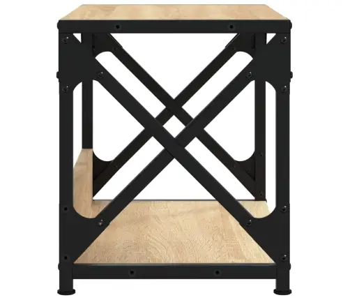 Printera Statīvs, 2 Līmeņi, Ozola Krāsa, 44X26X31,5 Cm, Koks Vidaxl