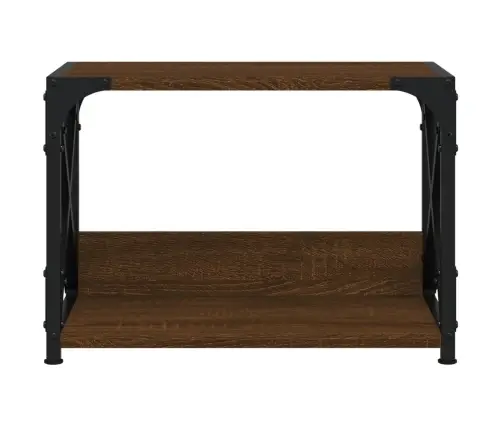 Printera Statīvs, 2 Līmeņi, Brūns, 44X26X31,5 Cm, Koks Vidaxl