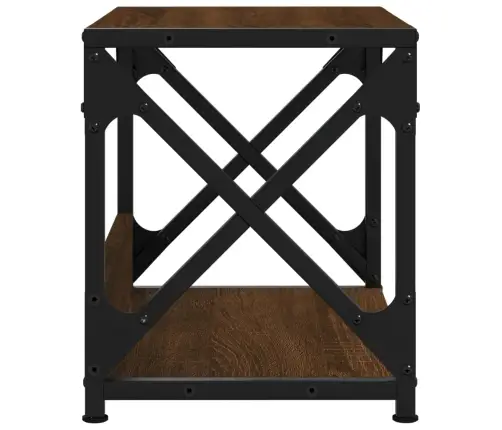 Printera Statīvs, 2 Līmeņi, Brūns, 44X26X31,5 Cm, Koks Vidaxl