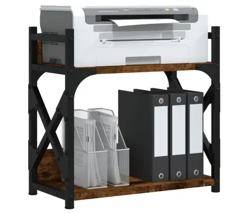 Printerialus, 2 Tasandit Suitsutamm 40X20X40 Cm Tehispuit