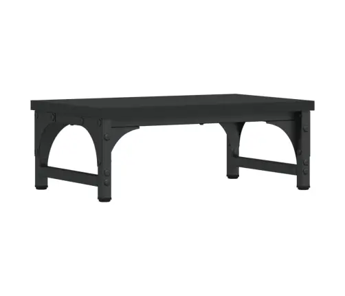 Monitoriaus Stovas, Juodas, 37X23X14cm Apdirbta Mediena