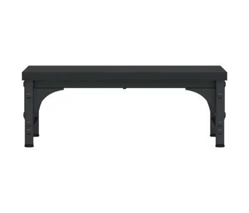 Monitoriaus Stovas, Juodas, 37X23X14cm Apdirbta Mediena