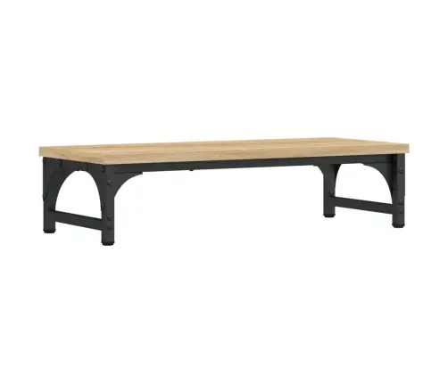 Monitora Paliktnis, Koka Krāsa, 55X23X14 Cm, Inženierijas Koks Vidaxl