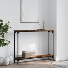Konsoles Galdiņš, Ozolkoka, 100X22,5X75 Cm, Inženierijas Koks Vidaxl