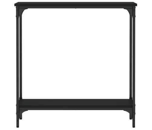 Konsoles Galdiņš, Melns, 75X22,5X75 Cm, Inženierijas Koks Vidaxl