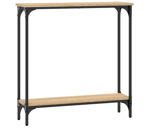 Konsoles Galdiņš, Koka Krāsa, 75X22,5X75 Cm, Inženierijas Koks Vidaxl Konsoles Galdiņš, Koka Krāsa, 75X22,5X75 Cm, Inženierijas Koks Vidaxl