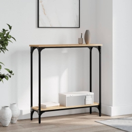 Konsoollaud Sonoma Tamm 75 X 22,5 X 75 Cm Töödeldud Puit