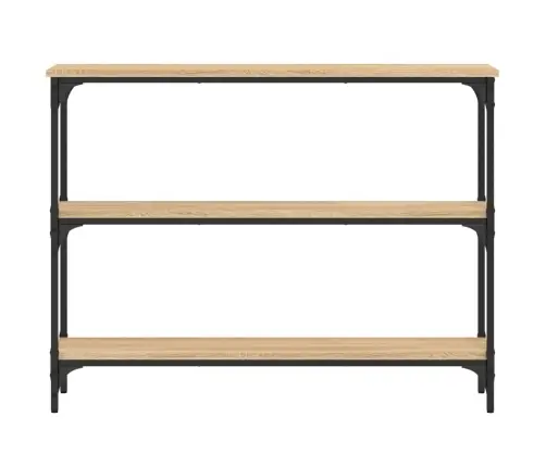 Konsoollaud, Sonoma Tamm, 100X22,5X75 cm Tehispuit Konsoollaud, Sonoma Tamm, 100X22,5X75 cm Tehispuit