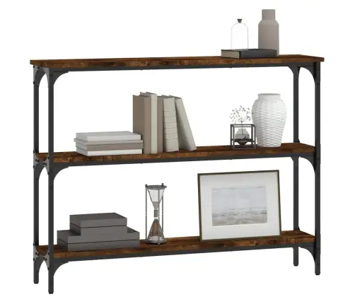 Konsoles Galdiņš, Ozolkoka, 100X22,5X75 Cm, Inženierijas Koks Vidaxl