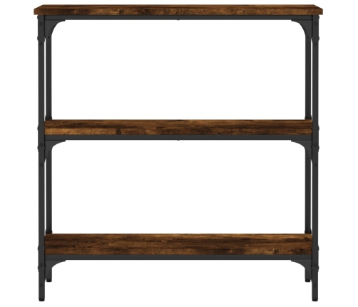 Konsoles Galdiņš, Ozolkoka, 75X22,5X75 Cm, Inženierijas Koks Vidaxl