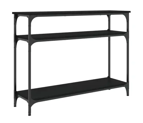 Konsoles Galdiņš, Melns, 100X29X75 Cm, Inženierijas Koks Vidaxl