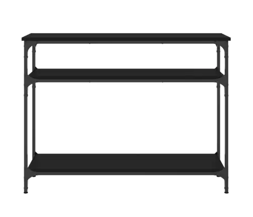 Konsoles Galdiņš, Melns, 100X29X75 Cm, Inženierijas Koks Vidaxl