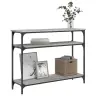 Konsoollaud, Hall Sonoma Tamm, 100X29X75 cm Tehispuit