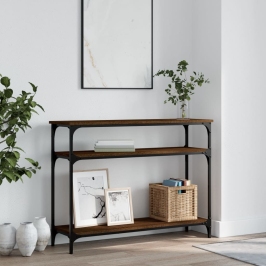 Konsoles Galdiņš, Brūns, 100X29X75 Cm, Inženierijas Koks Vidaxl