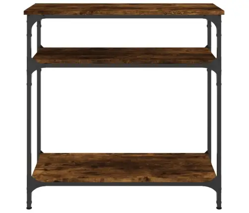 Konsoollaud, Suitsutatud Tamm, 75X29X75 cm Tehispuit