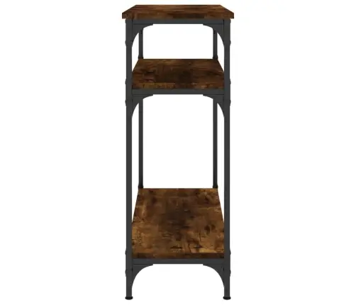 Konsoollaud, Suitsutatud Tamm, 75X29X75 cm Tehispuit